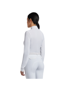 Chemise De Concours Cavalleria Toscana L/S Performance BLANC 2