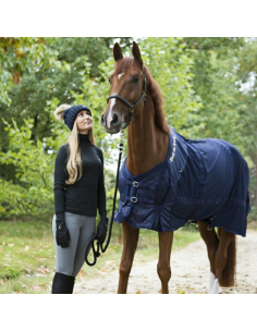 Back On Track Mesh Rug Navy 2