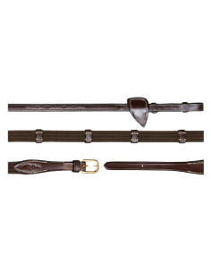 Rênes Dy'on Tissu Avec Arrêtoirs D Collection NOIR 2