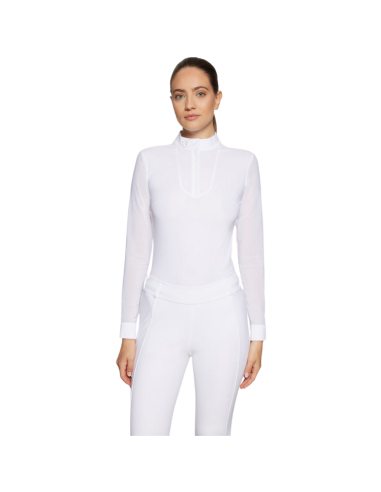 Samshield Faustine Boreal Long Sleeves Shirt FW24 White holo