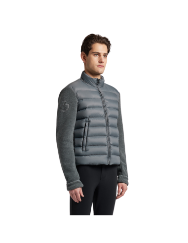 Men's Cavalleria Toscana Nylon Quilted Zip Up Jacket