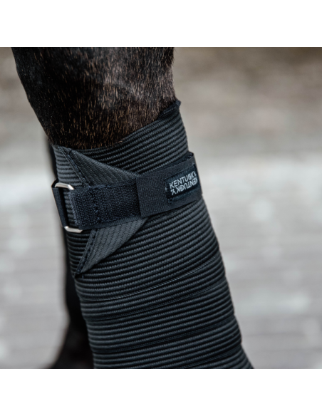 Bandes de Polo Elastiques Kentucky Noir