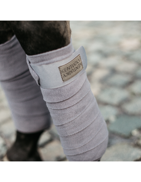 Bandes de Polo Polaire Kentucky Gris