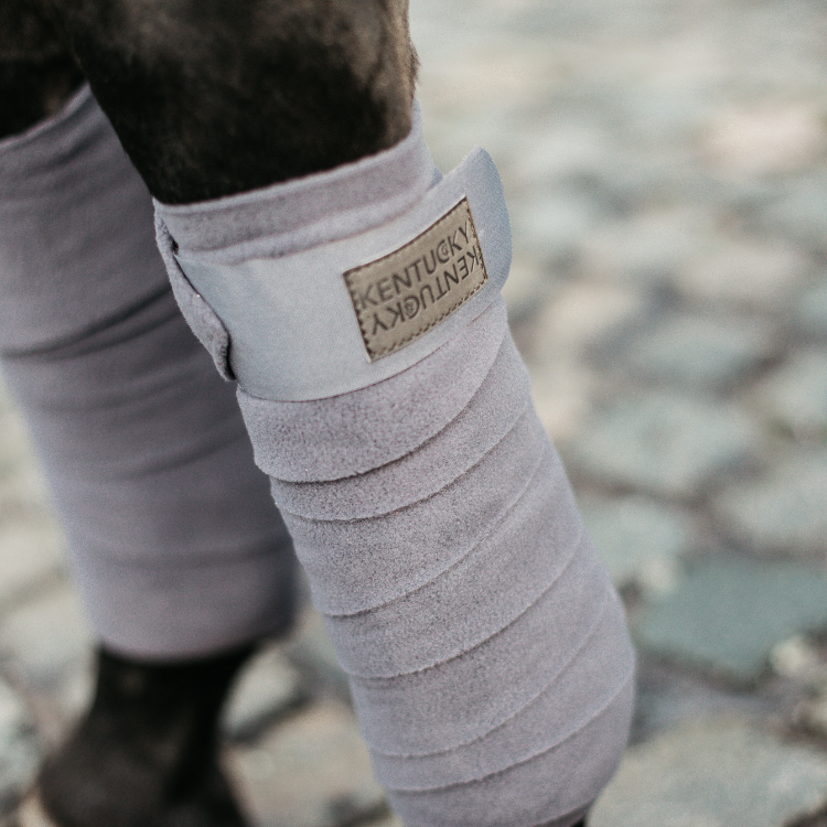 Bandes de Polo Polaire Kentucky Gris