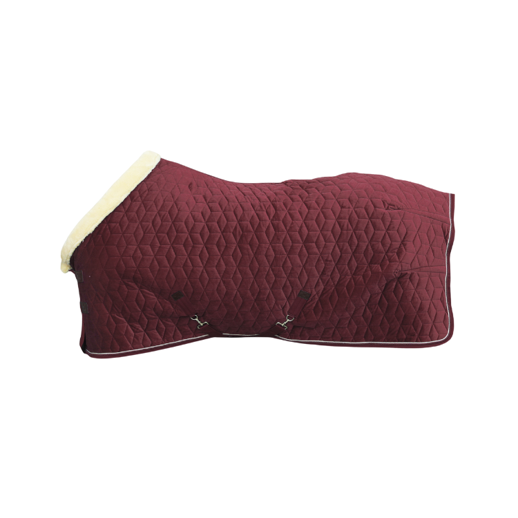 Couverture d'Écurie Kentucky Velvet 160g Bordeaux