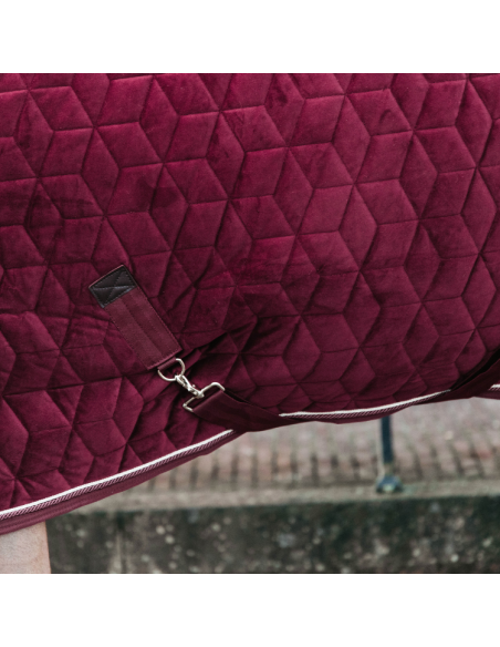 Couverture d'Écurie Kentucky Velvet 160g Bordeaux
