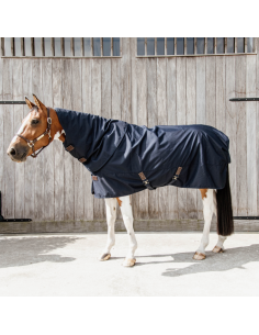 Couverture d'extérieur Kentucky All Weather Quick Dry Fleece 150g Marine 2