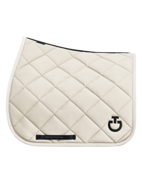 Cavalleria Toscana Diamond Quilted Jersey Dressage Saddle Pad