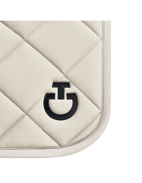 Cavalleria Toscana Diamond Quilted Jersey Dressage Saddle Pad