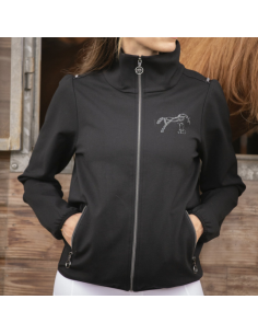 Veste Penelope Tweeny Strass Noir 2