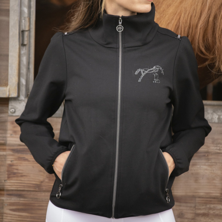 Veste Penelope Tweeny Strass Noir