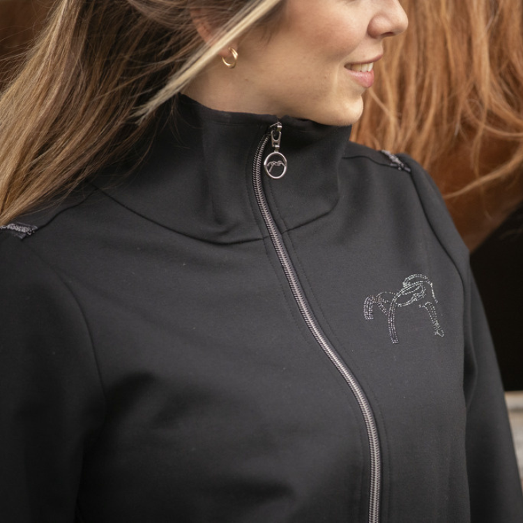 Veste Penelope Tweeny Strass Noir