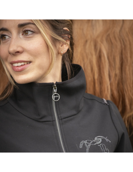 Veste Penelope Tweeny Strass Noir