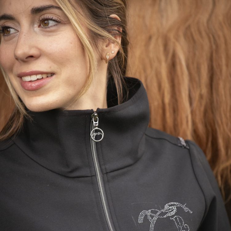 Veste Penelope Tweeny Strass Noir