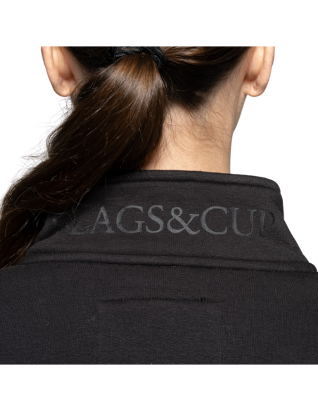 Polaire Technique Flags & Cup Narsaq Noir