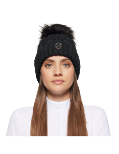 Bonnet Samshield Nora Pearl FW24 Noir 2