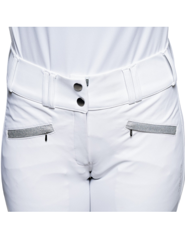 Flags & Cup Umanak Riding Breeches White