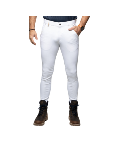 Flags & Cup Skansen Riding Breeches White