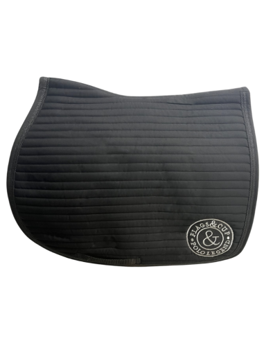 Tapis De Selle Flags & Cup Atamik Noir