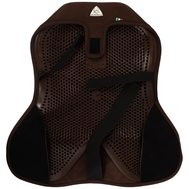 Protège-Siège Acavallo Standard Gel In 10mm Jumping Marron