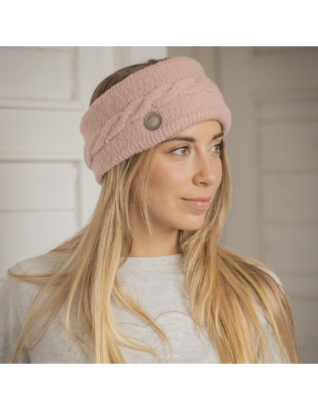 Bandeau Penelope Mel Rose poudré