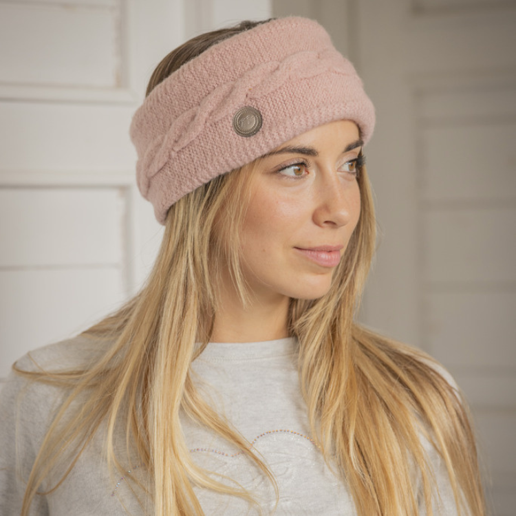 Bandeau Penelope Mel Rose poudré