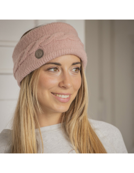 Bandeau Penelope Mel Rose poudré