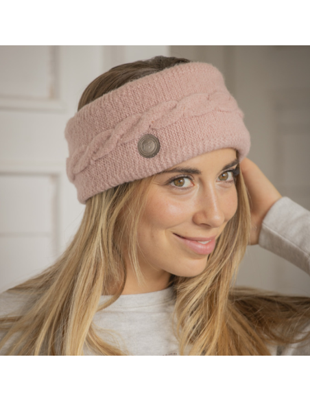 Bandeau Penelope Mel Rose poudré