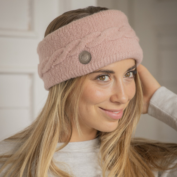 Bandeau Penelope Mel Rose poudré