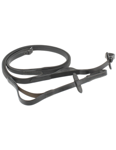 Rênes Penelope Élastique Noir