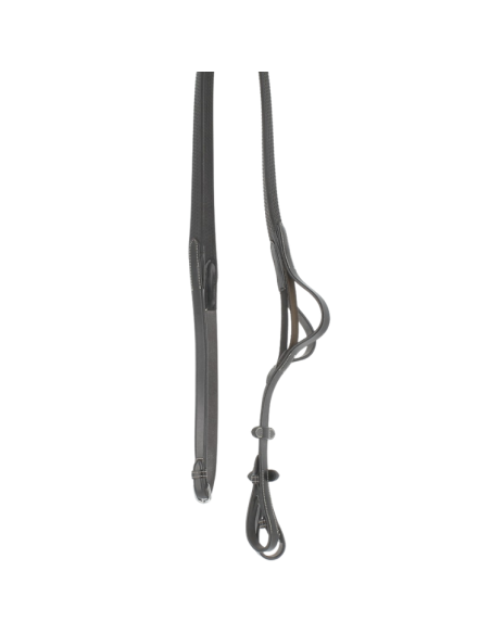 Rênes Penelope Élastique Noir