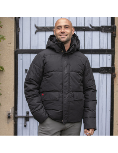 Auteuil Paddock Puffer Jacket Black