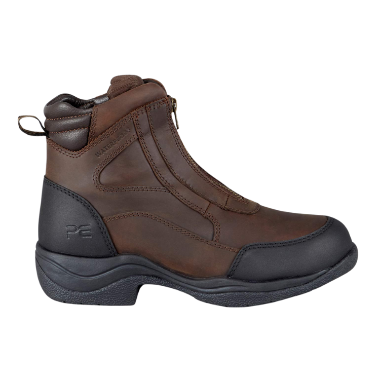 Boots Premier Equine Vinci Waterproof Zip Avant Marron