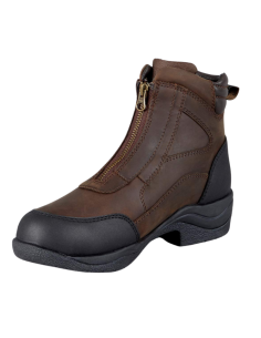 Boots Premier Equine Vinci Waterproof Zip Avant Marron 2