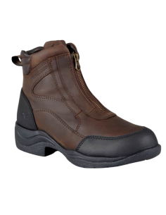 Boots Premier Equine Vinci Waterproof Zip Avant Marron