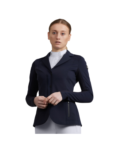 Premier Equine Quarto Competition Jacket Navy