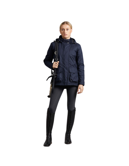 Manteau Premier Equine Waterproof Cascata Marine