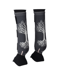 Guêtres Et Chaussettes De Compression Stubben Equi Compress Postérieur Noir 2