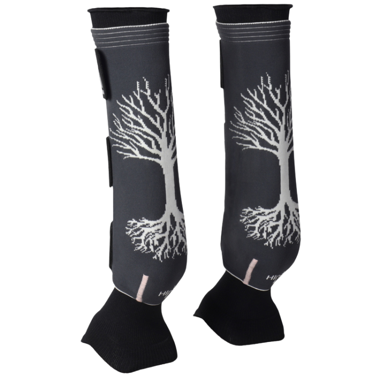 Guêtres Et Chaussettes De Compression Stubben Equi Compress Postérieur Noir