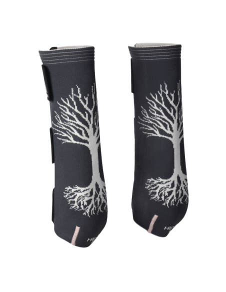 Guêtres Et Chaussettes De Compression Stubben Equi Compress Postérieur Noir