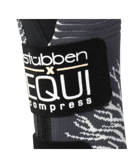 Guêtres Et Chaussettes De Compression Stubben Equi Compress Postérieur Noir