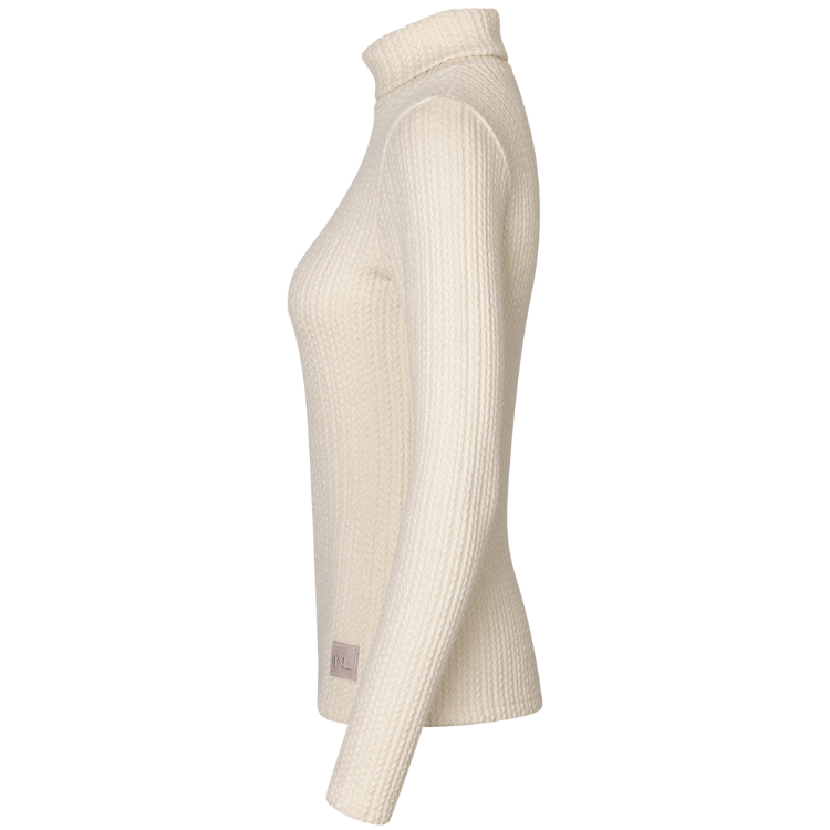 Pull Kingsland Col Roulé Vikula White antique