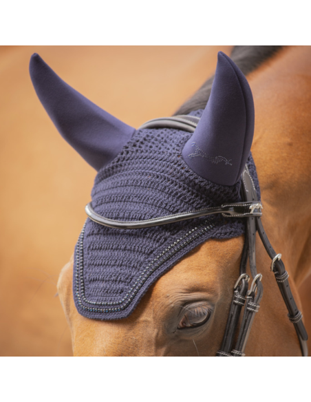 Bonnet Penelope Soundless Strass Marine