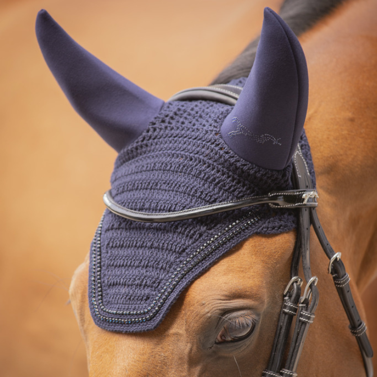 Bonnet Penelope Soundless Strass Marine