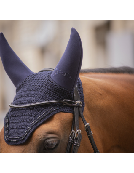 Bonnet Penelope Soundless Strass Marine