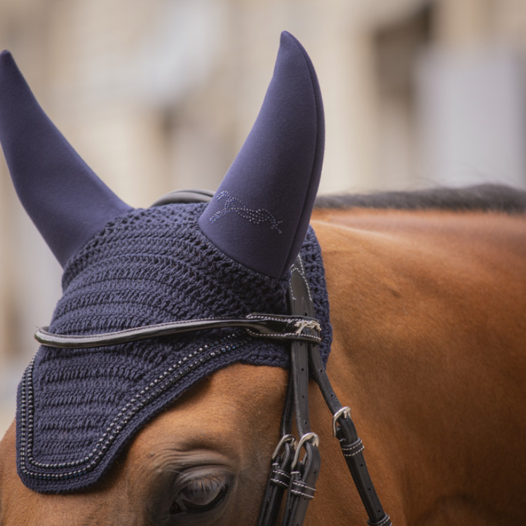 Bonnet Penelope Soundless Strass Marine