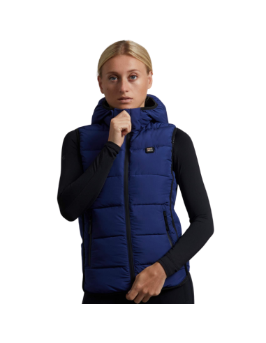 Pavoni Ladies Quilted Gilet Imperial Navy