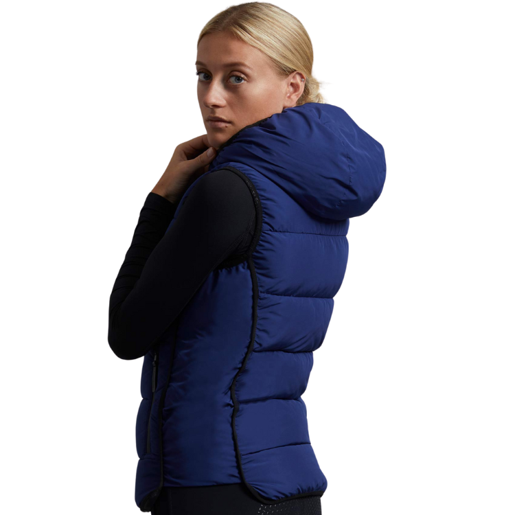 Doudoune Sans Manches Premier Equine Pavoni Marine impériale