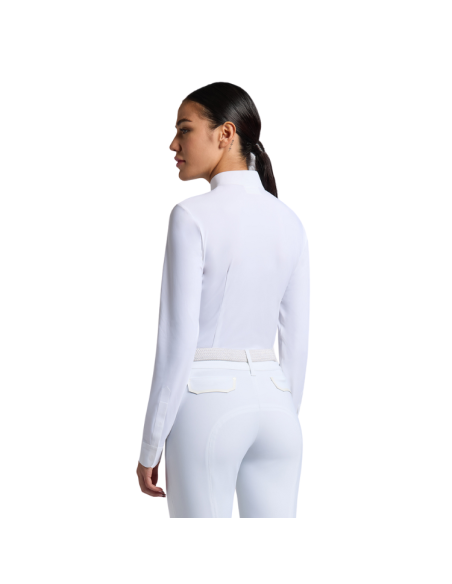 Cavalleria Toscana Perforated Bib L/S Competition Shirt