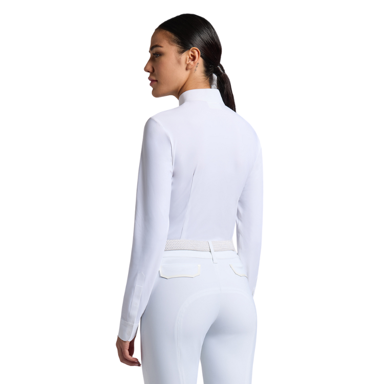 Cavalleria Toscana Perforated Bib L/S Competition Shirt